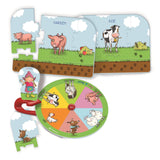 Clementoni Fien agus Teun ar an bhfeirm | 2 ríomhaire