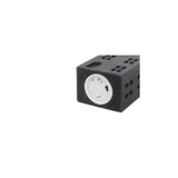 Countryfield LED-kynttilätalon beige 5x6x14cm