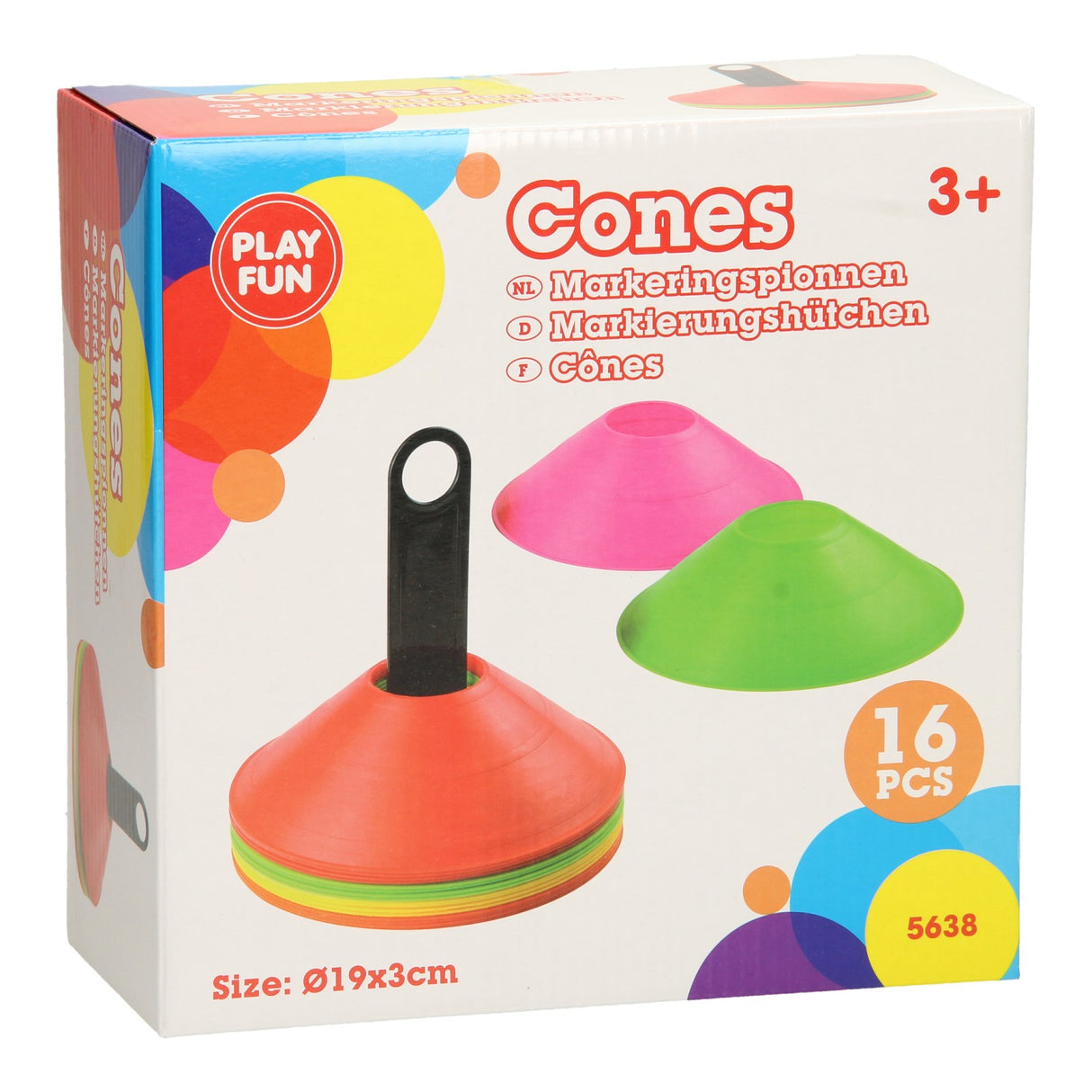 Playfun Training Hats, 16st.