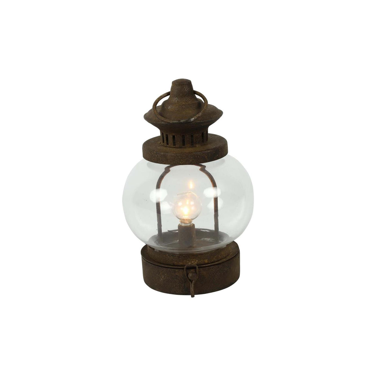 Countryfield led lantaarn margido roest ø13xh20cm