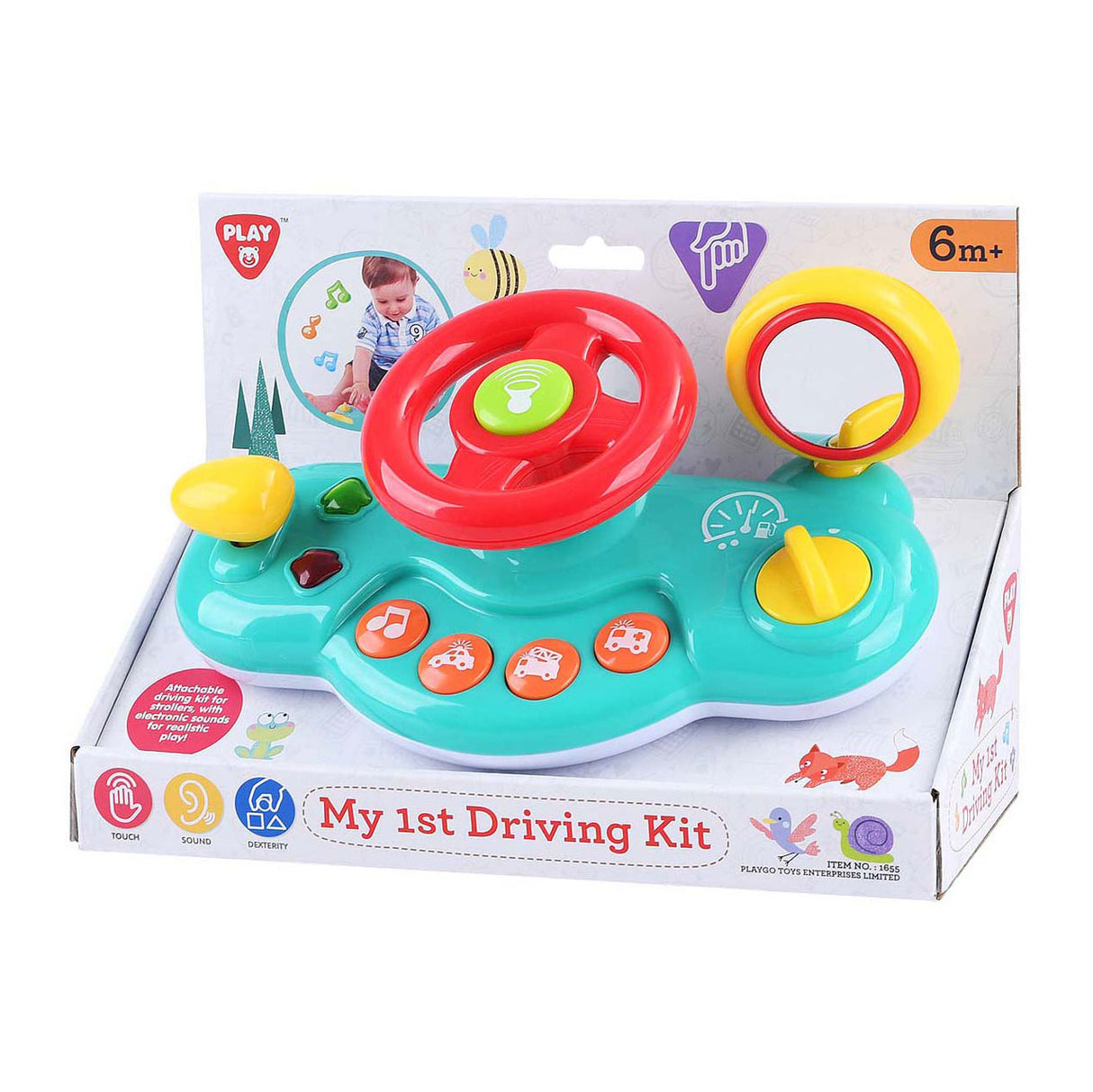 Play my first game steering wheel