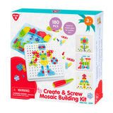 Playgo constructieset mozaïek - 180dlg.