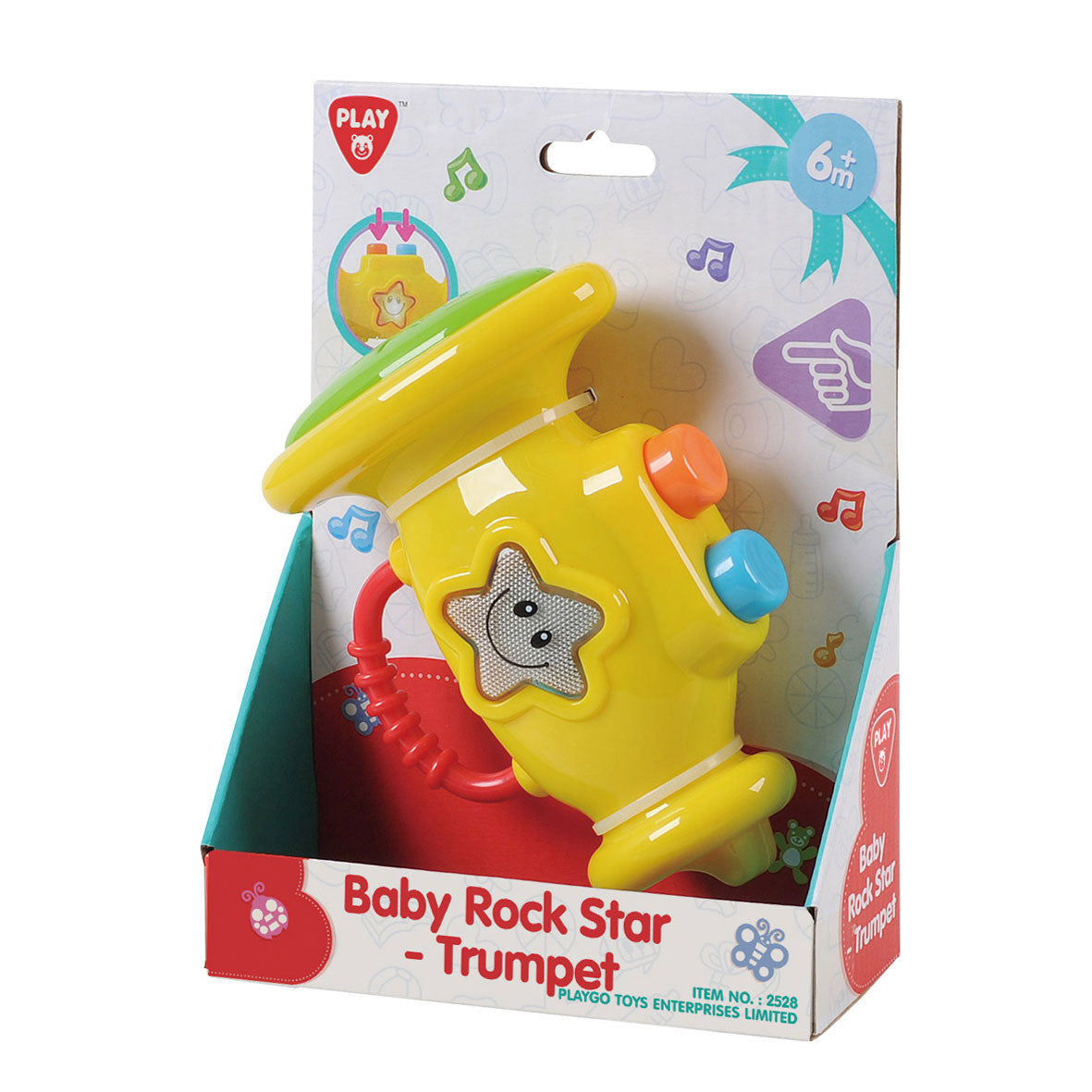 Hrajte baby rockstar trumpetu