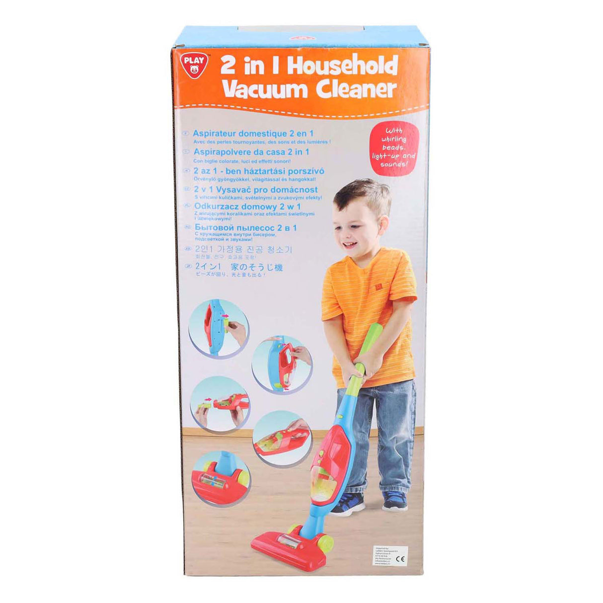 Playgo vacuum cleaner - 2-in-1
