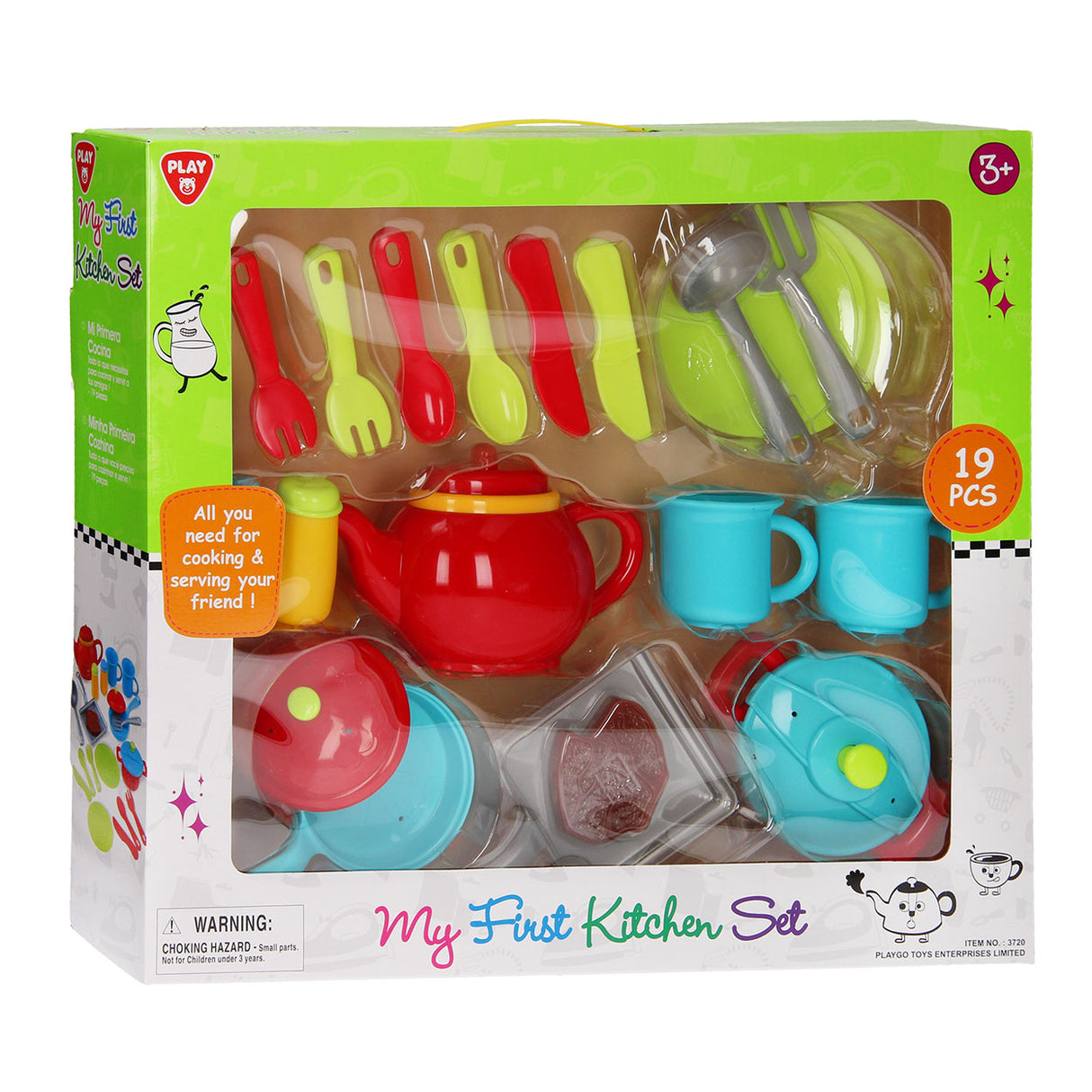 Playgo my first kitchen set - 19 pcs.