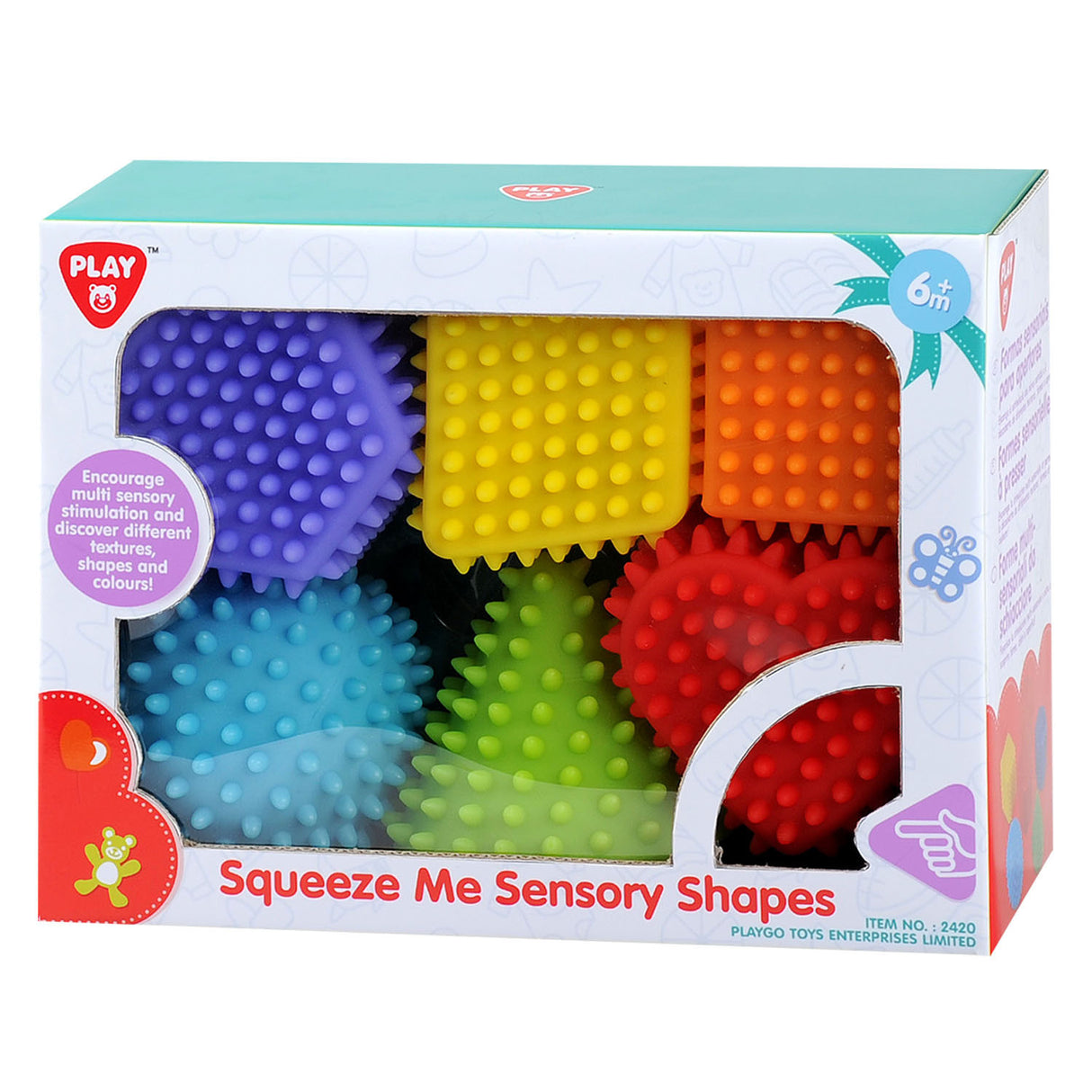 Igrajte senzorične figure, 6..