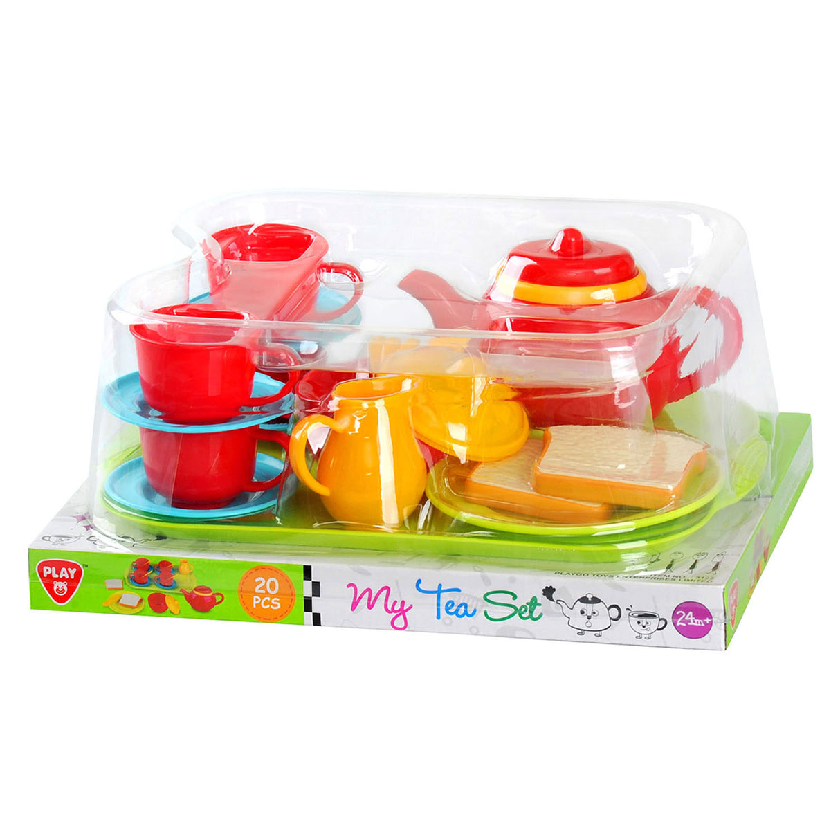 Play tea set, 20dlg.