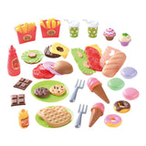 Playgo lekemat lunsj og snacks lekesett - 60 stk.