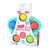 Playgo baby sensorisk ring med bollar - 6 st.