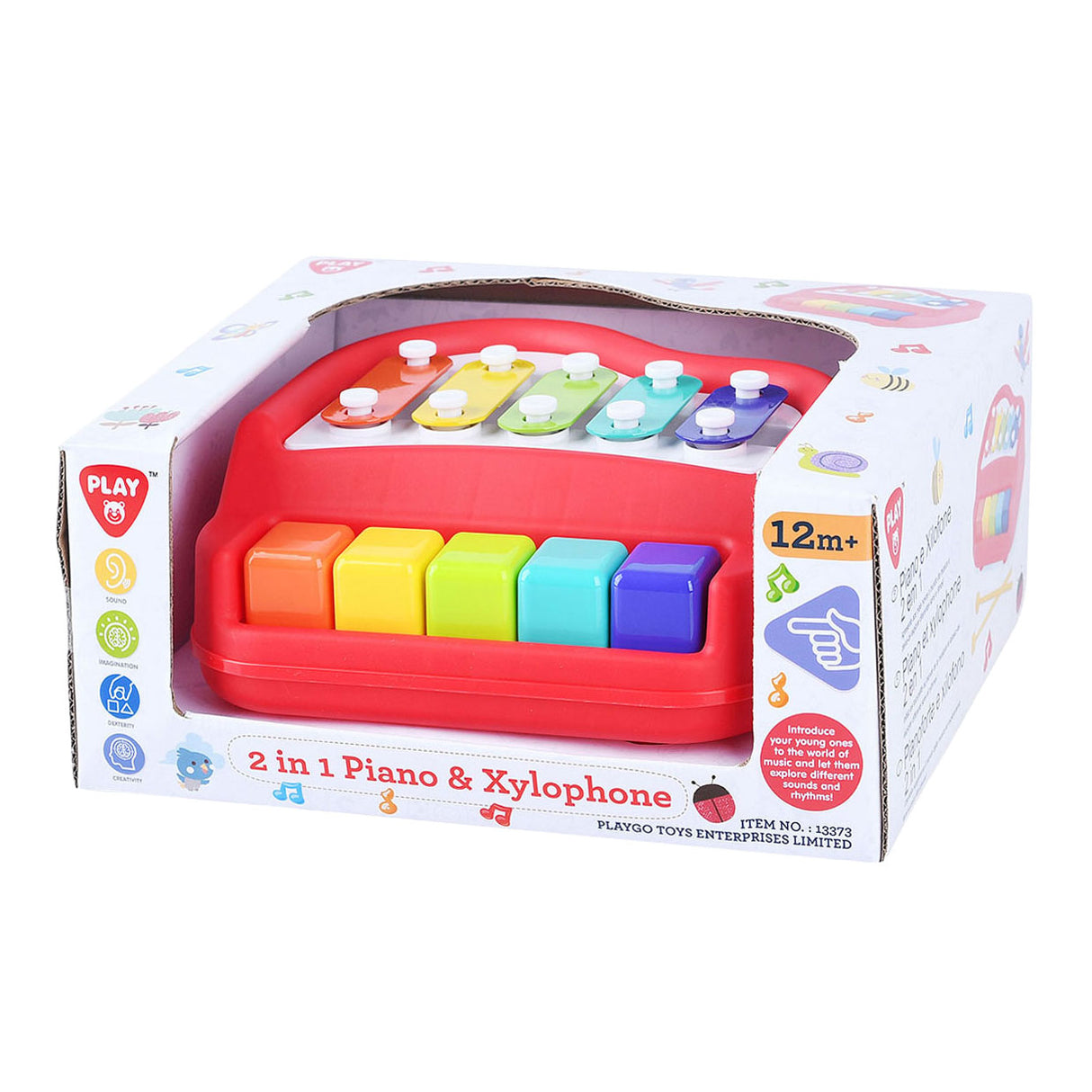 Playgo 2in1 piano and xylophone