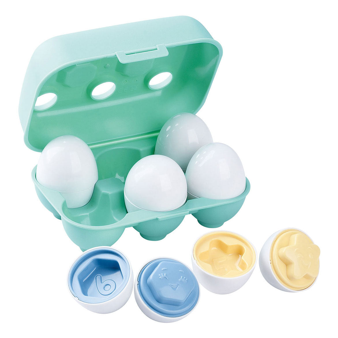 Playgo rainbow egg shape sorter - 13 pcs.