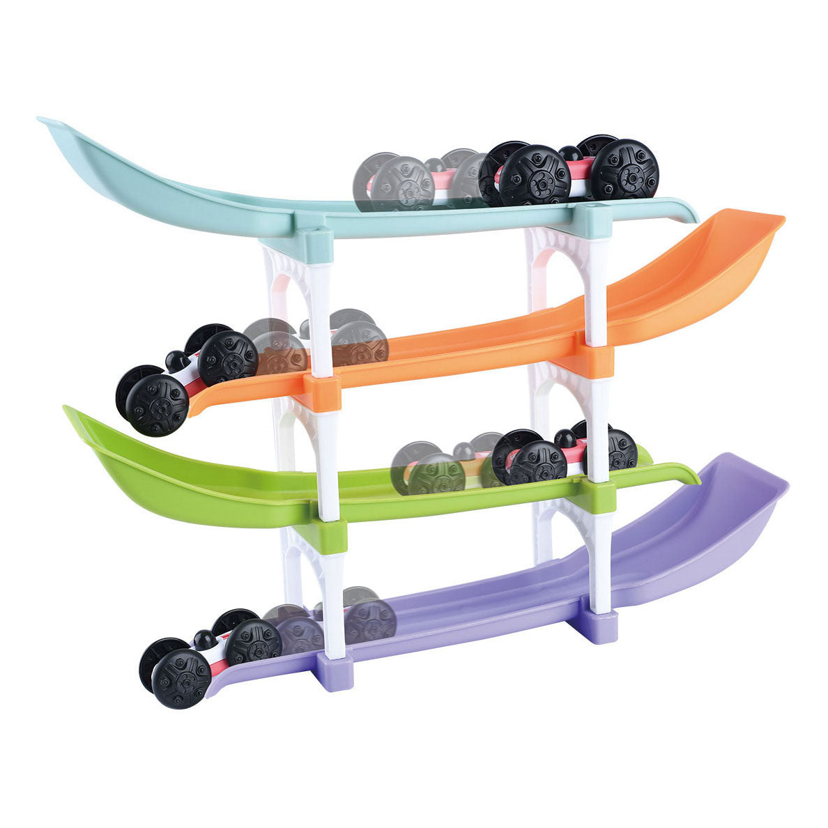 Playgo biosourcé flip and go piste de course automobile - 11 pcs.