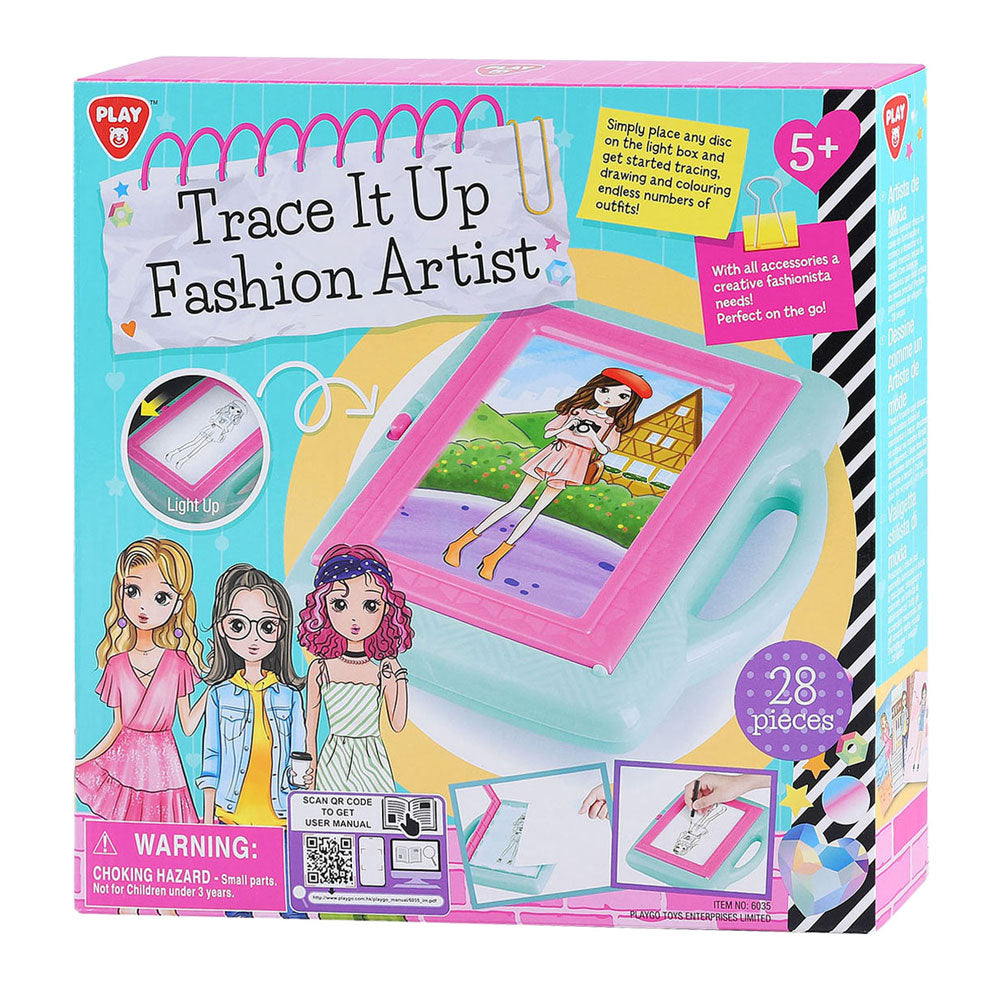 Play Drawing Projector Covers Fashion Artist Set, 28DLG.