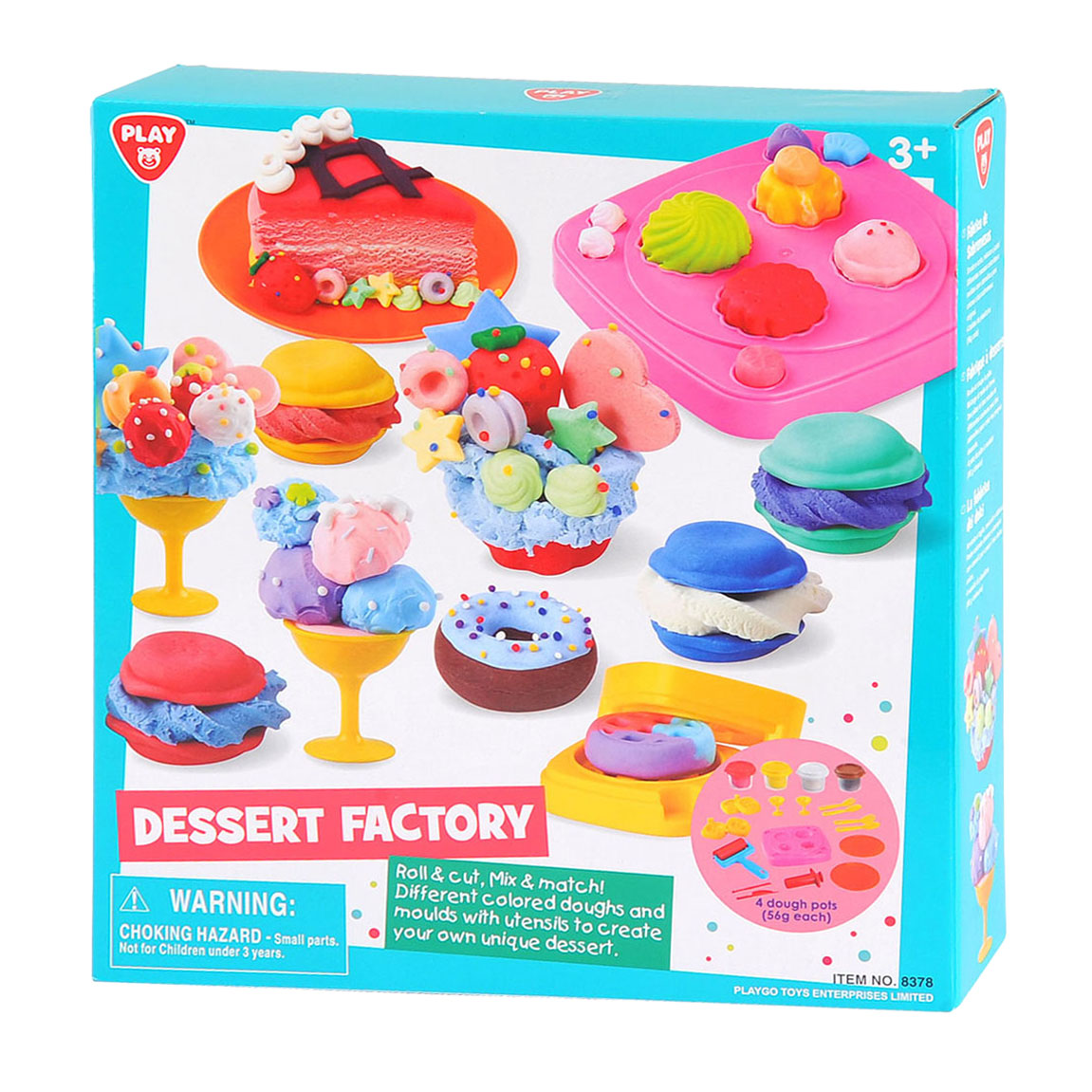 Spil dessertfabrik Kleiset, 4 lerkrukker
