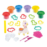 Playgo Bauernhoftier-Ton-Set – 6 Tontöpfe