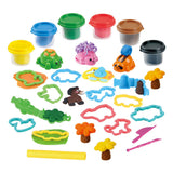Ensemble d'argile Playgo Animal Island. 6 pots en argile