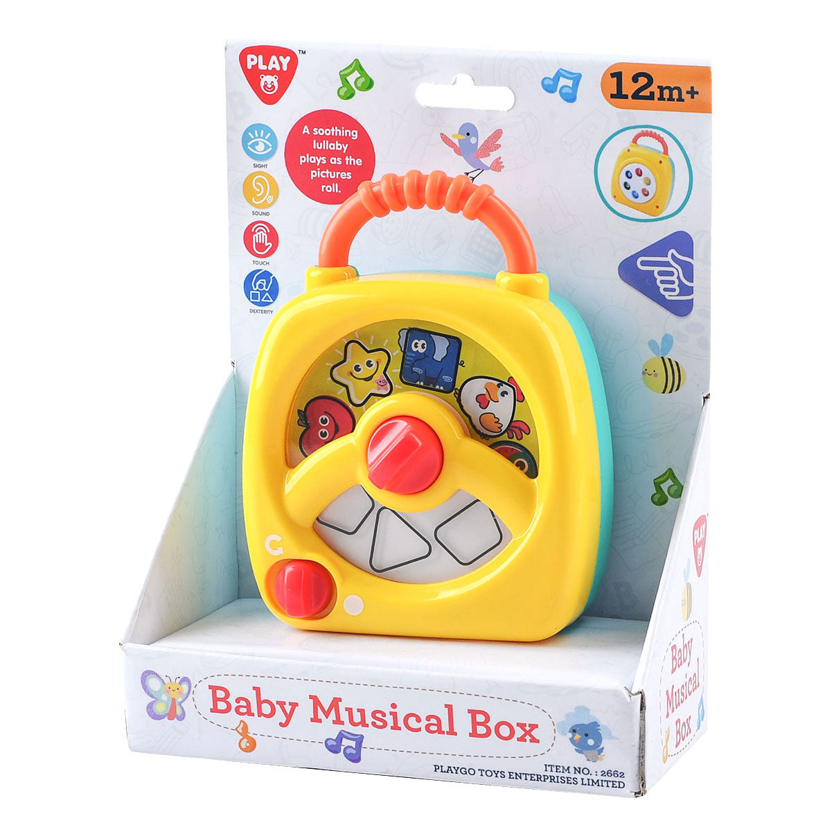 Play go baby music box with mechanism mechanism