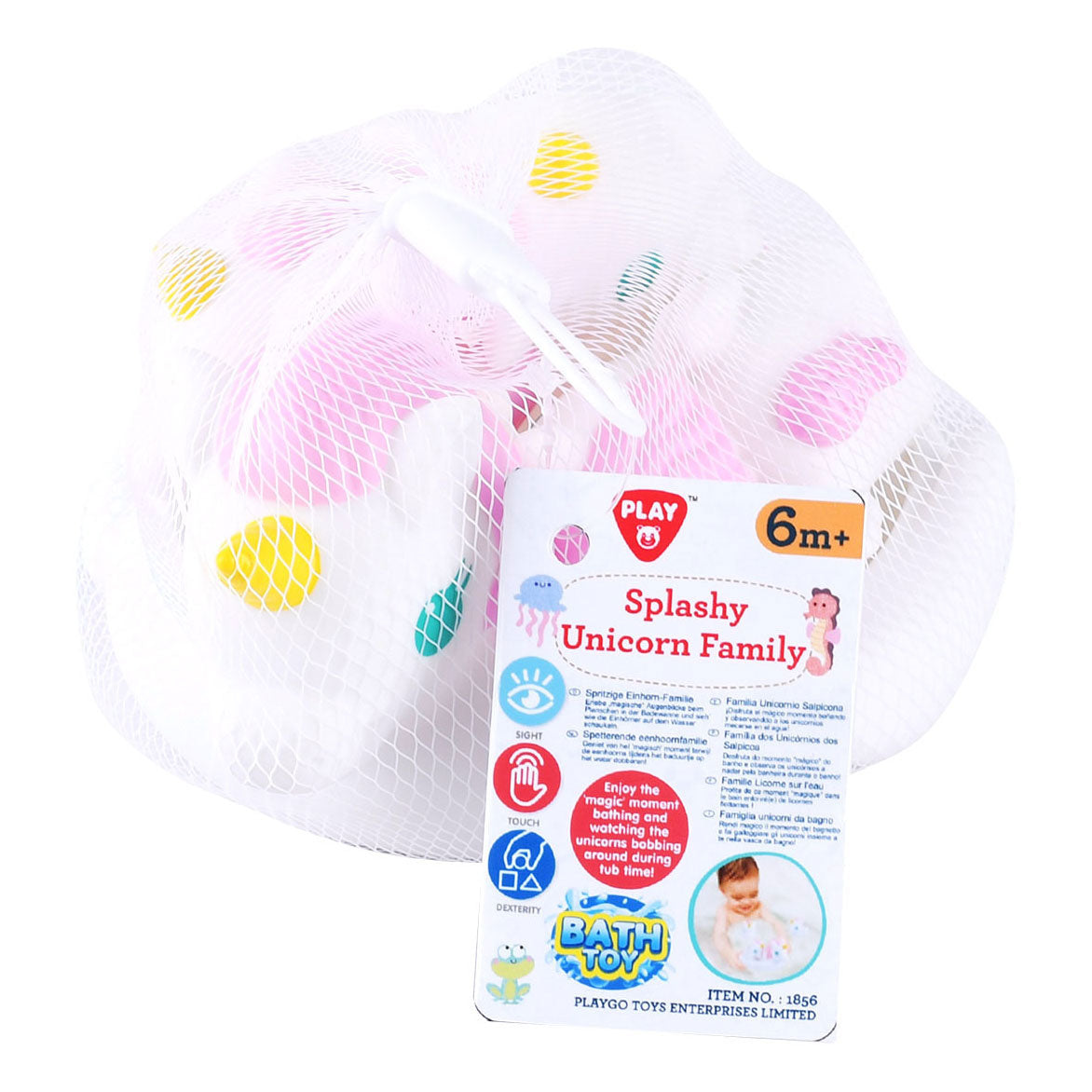 Playgo dazzling unicorn family - 4 pcs.