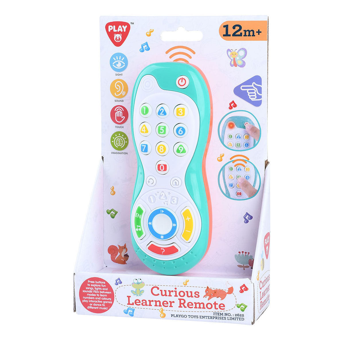 Jouez à l'appel téléphonique pour bébé avec de la lumière et du son.