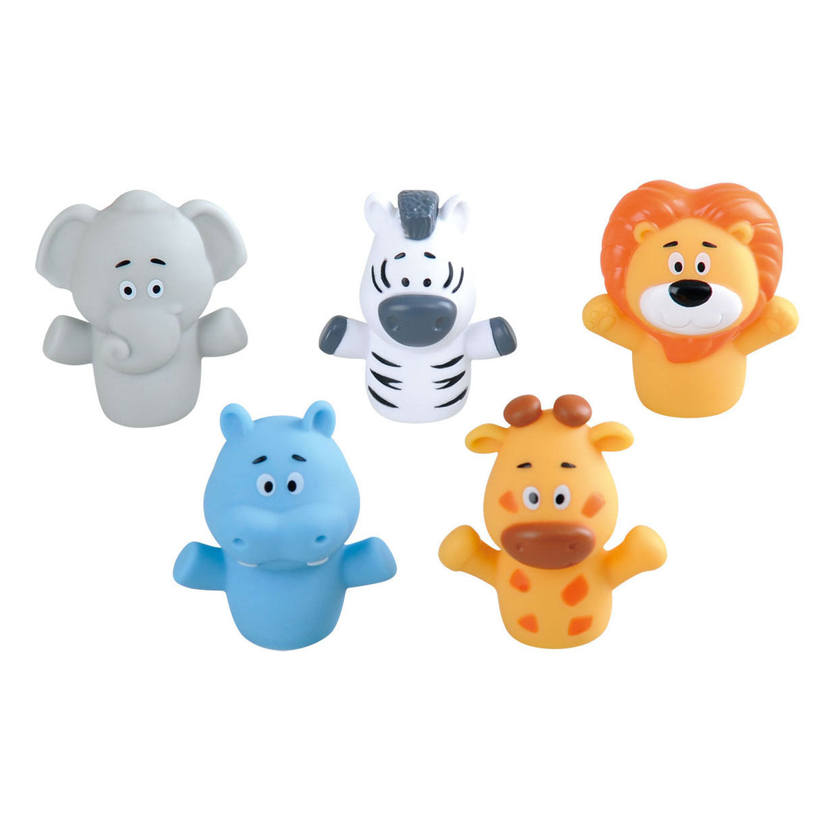 Playgo fingerdockor vild safari - 5 st.