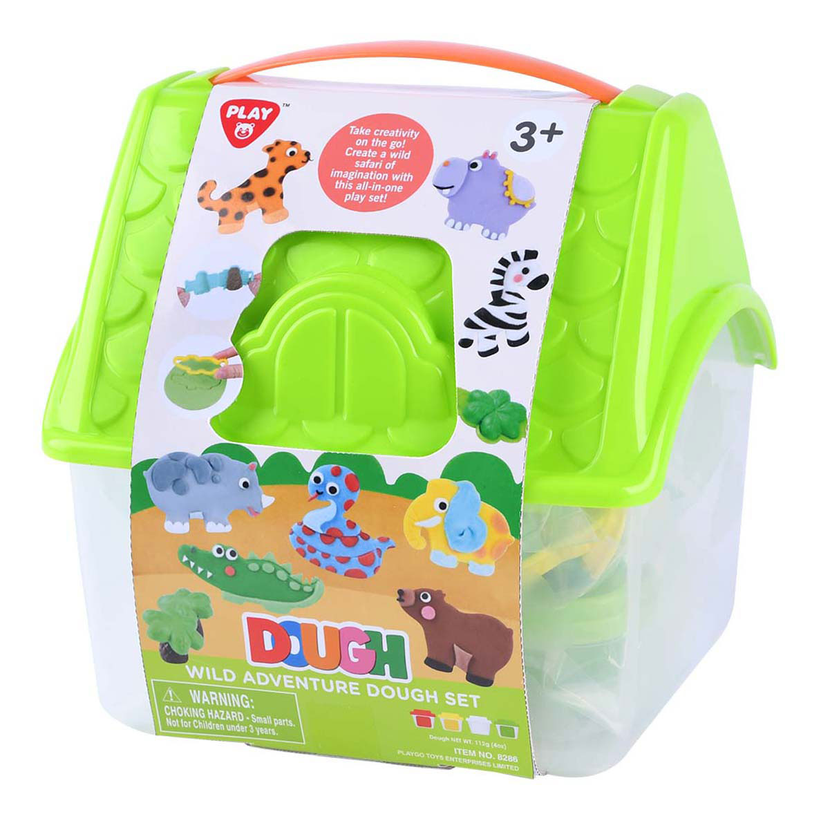 Play Wild Adventure Kleiset in Storage box, 4 clay jars