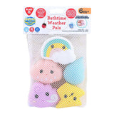 Playgo bath toys weather influences in net - 5 pcs.