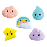 Playgo bath toys weather influences in net - 5 pcs.
