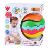 Playgo Rainbow Puzzle Ball - 6 Stéck.