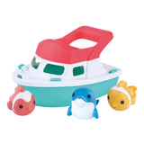 Playgo Bad Set Boot mat Sprëtzfiguren - 4 Stéck.