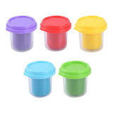 Playgo Clay Set 5 Faarwen - 5x113gram