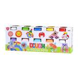 Playgo Clay Set 10 Faarwen - 10x113gram