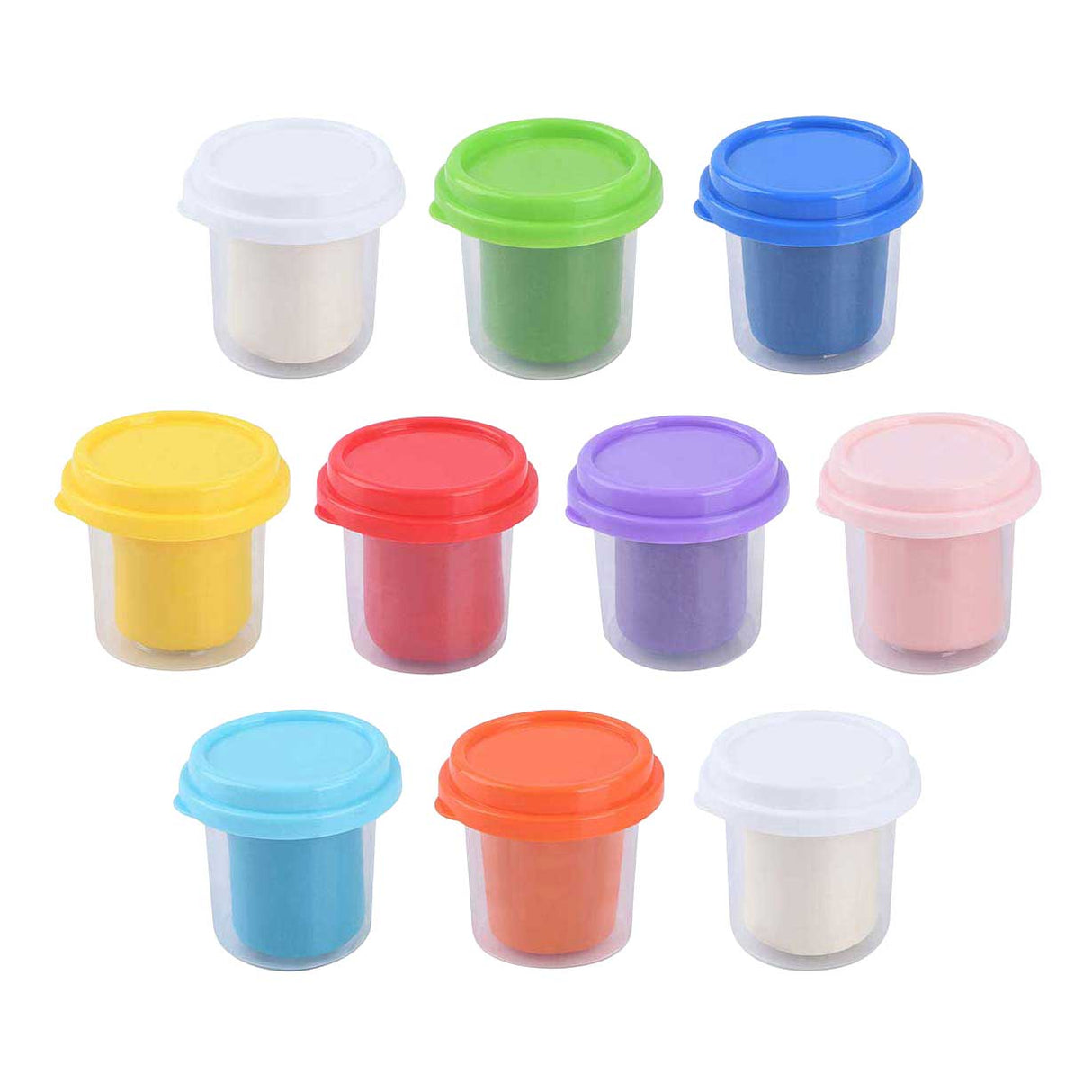 Playgo lera set 10 färger - 10x113gram