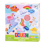 Ensemble d'argile licorne de conte de fées Playgo - 4 pots en argile