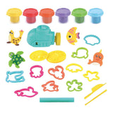 Playgo déif am Mier Lehm Set - 6 Lehmdëppen