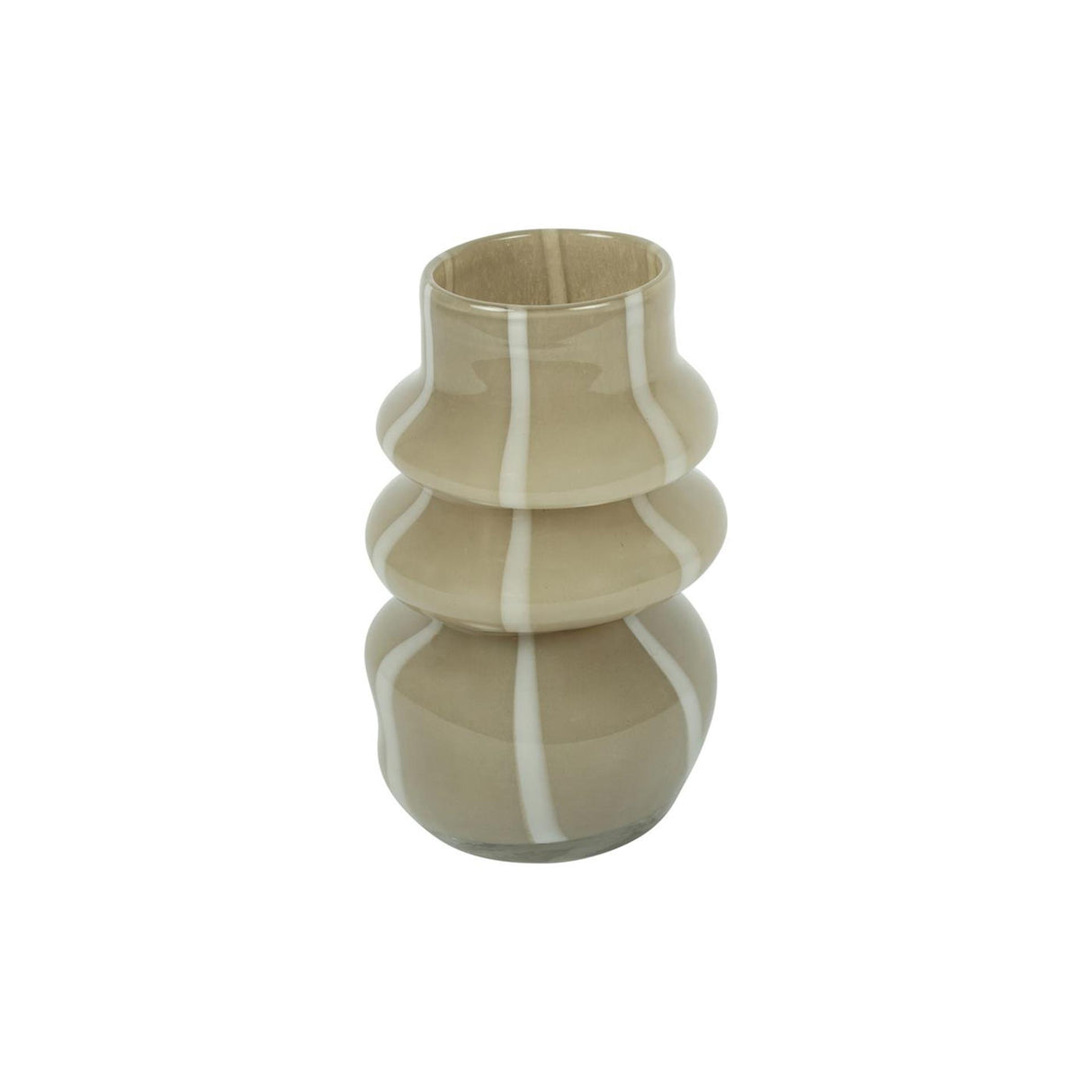 Countryfield vaas sweet rib s grijs ø15,5xh24cm