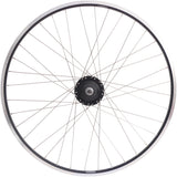 Rear wheel 28 Nexus 8 Rollerbrake hub with black rim and stainless steel spokes