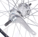 Ruota posteriore 28 x 1 4 zac 19 con mozzo freno preferito - nero