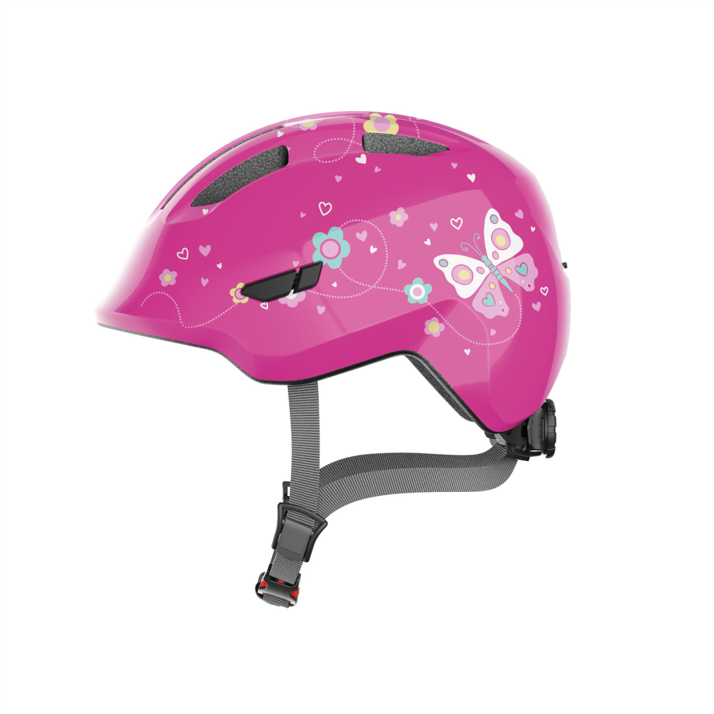 Abus Helm Smiley 3,0 Pink Butterfly M 50-55 cm