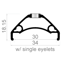 Rodi Wielset 29 Tryp 30 mat Boost stilvollen Achs 15x110 an 12x148 6 Bemaker Dial