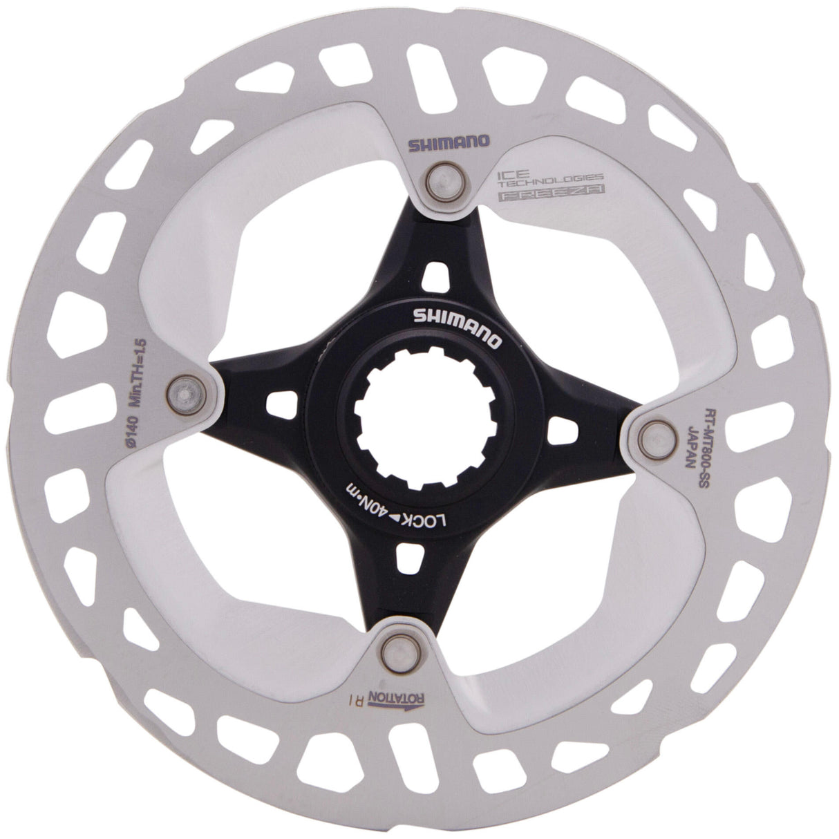 Shimano Ultegra XT RT-MT800 Ice-Tech Freeza Center Lock 140 mm