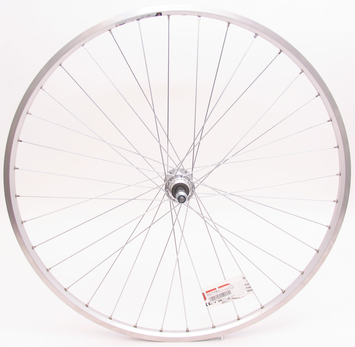 Zadnje kolo 28 x 1 4 Zac19 Freewheel Fixed - Srebro