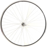 Rear wheel 28 622x19c ZAC 19 rim with 7 8 Speed Freewheel and Quick Tensioner Black