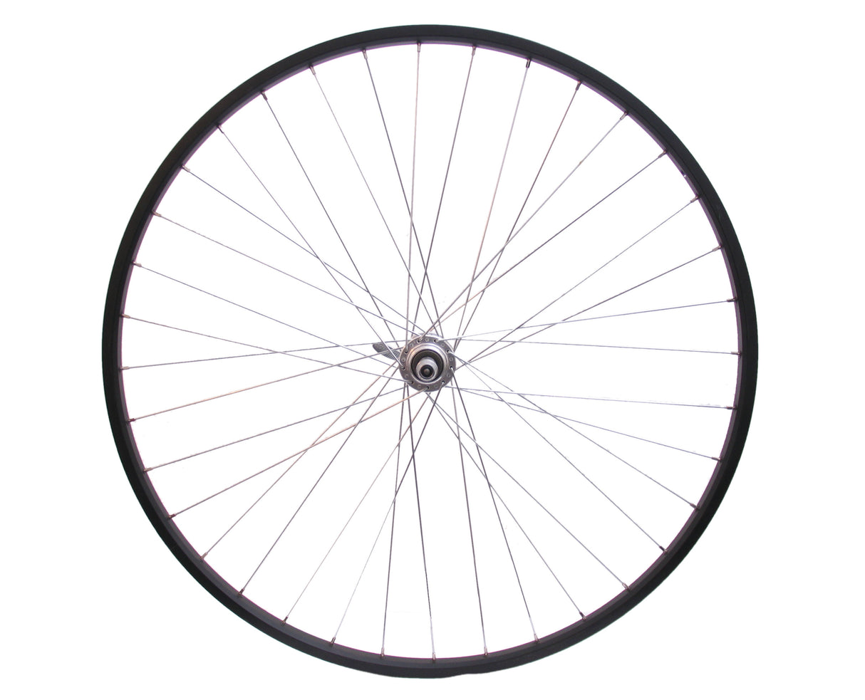 Rear wheel 28 x 1 4 Aluminum Freewheel QR - Black