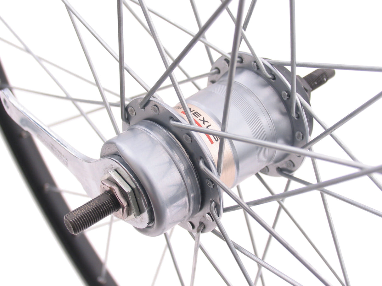 Shimano hënnescht Rad 222x19c Andra 30 Rimm mat Nexus 3 Brems Hub Schwaarz
