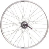Roda traseira Shimano 28 622 x 19c ZAC19 RIM COM NEXUS 7 HUB DE FREIO PRATA
