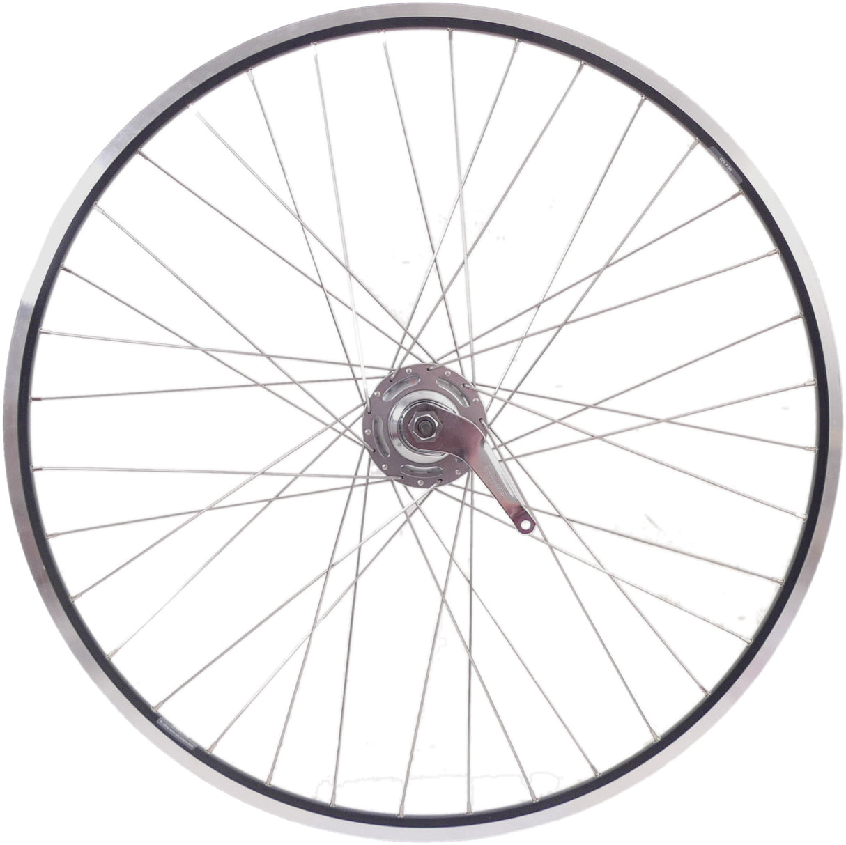 Roda traseira Shimano 28 622 x 19c ZAC19 RIM COM NEXUS 7 Remova a prata preta