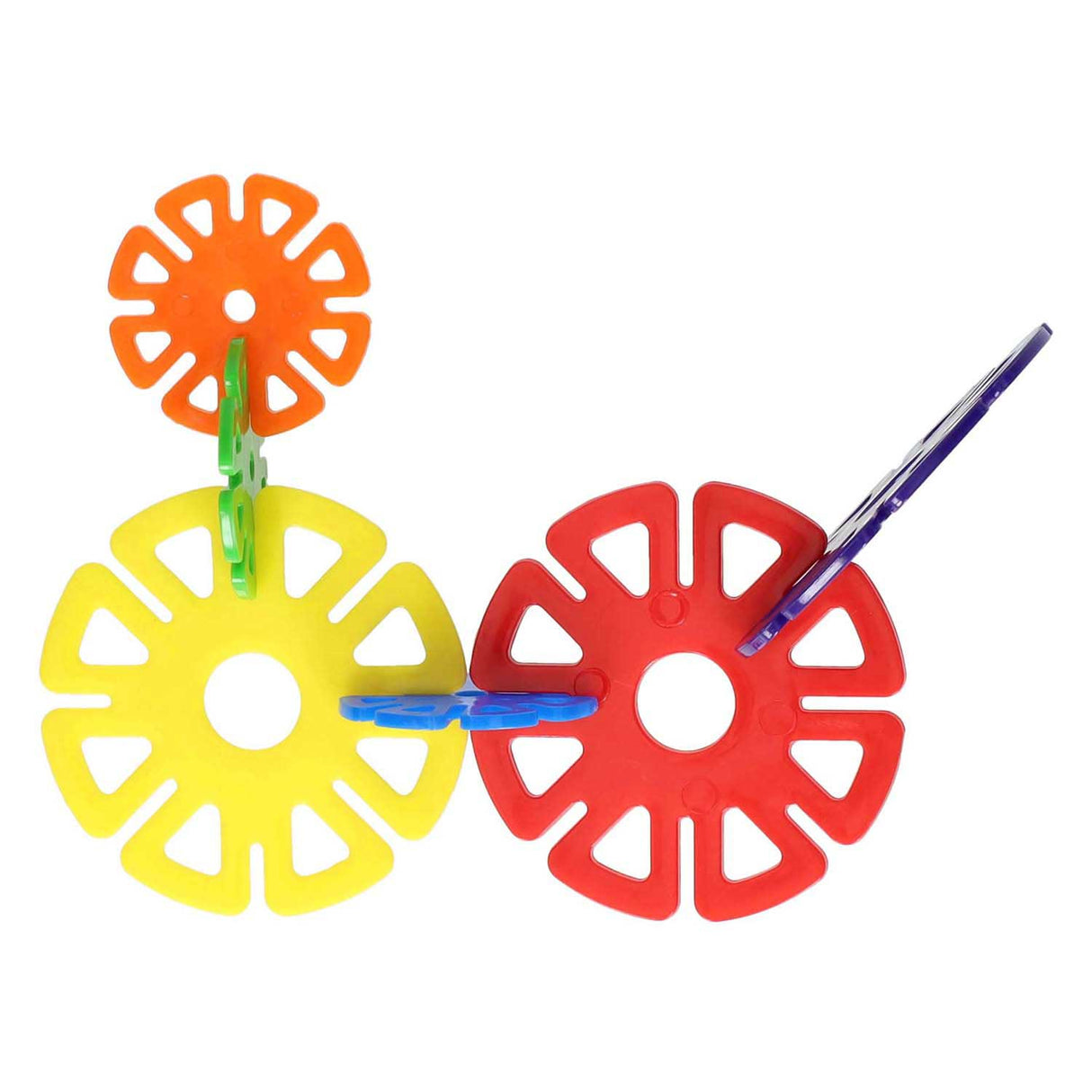 Building discs - 640 pieces in two sizes