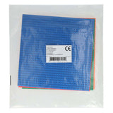 Gradbena plošča za mini bloke zelena - 25x25cm