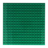 Plošča za gradnjo zelena - 25,5x25,5cm