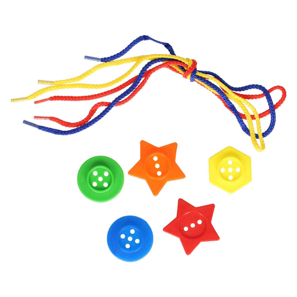 Stackable lacing buttons - 72 pcs.